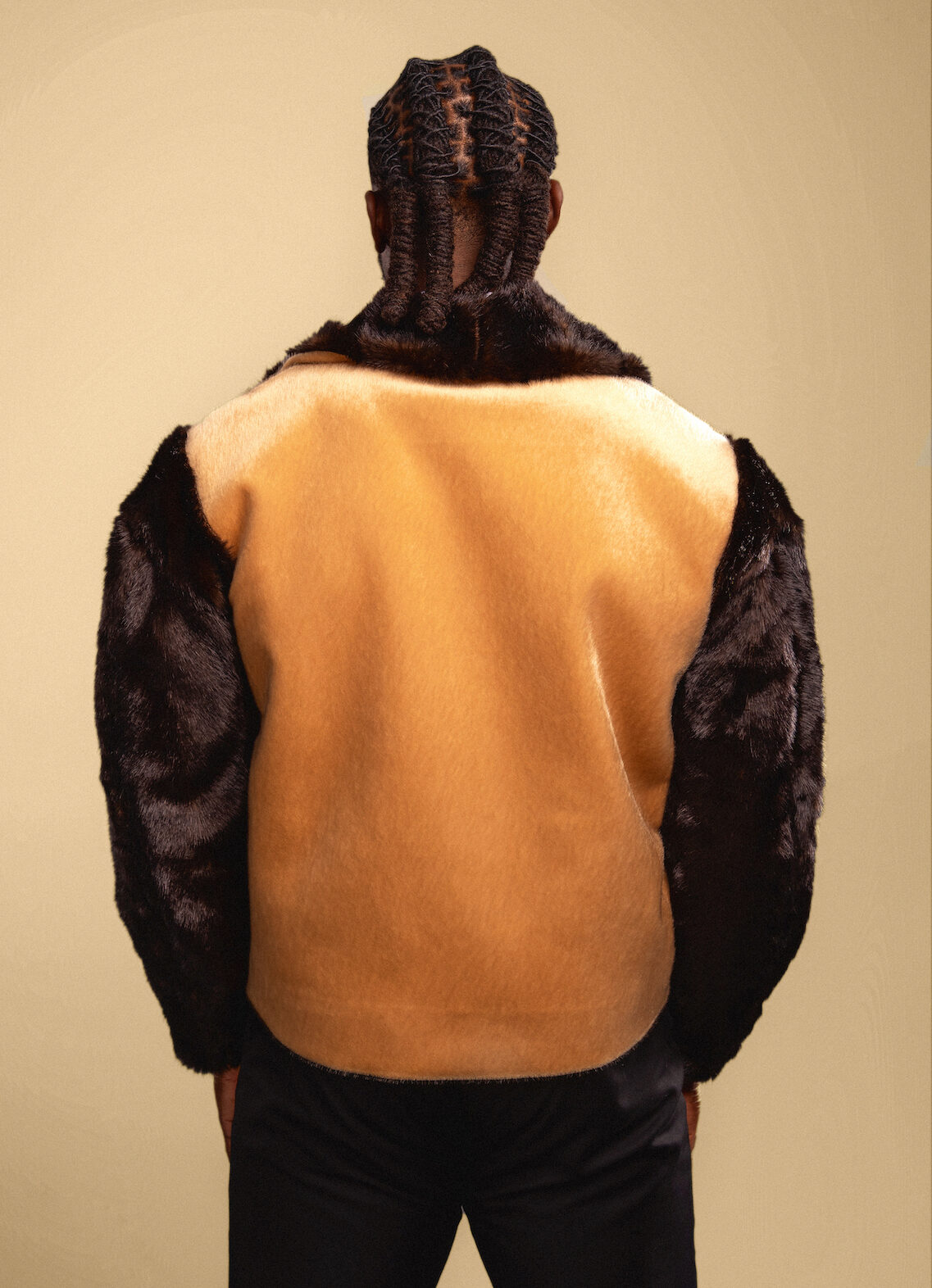 Named after the Swahili word for “lion,” the Simba Jacket embodies power, royalty, and resilience. With bold faux-fur textures reminiscent of a lion’s mane and the precision of sharp tailoring, the Simba channels king energy into everyday style.