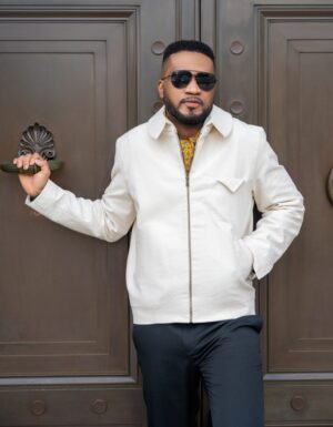 The TESSLETIC Harrington I Jacket brings understated luxury to a timeless menswear silhouette. Crafted from full cotton denim in a soft cream tone, the jacket balances refined tailoring with relaxed athletic ease. It’s designed for the modern professional whose style is quiet but unmistakably intentional. The fabric carries an organic texture that adds personality and distinction to the garment.